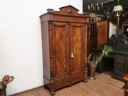 Oryginalna szafa bieliźniarka eklektyczna  orzech 873/2025