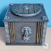 Ręcznie zdobiona szkatułka w stylu Wikingów