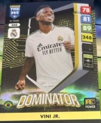 PANINI FIFA 365 2025 POWER DOMINATOR 360 VINI VINICIUS JR REAL
