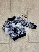 Bluza chłopięca klasyczna Zimowe wilki 98 DOMIKO