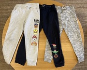 Spodnie dresowe - 3 sztuki (zestaw), 110-122