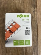 WAGO SZYBKOZŁĄCZKA LINKA-DRUT 5x4 221-415 25szt
