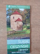 Śląsk i Beskid Cieszyński mapa 
