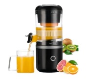 Elektryczna wyciskarka do cytrusów USB – przenośna czarna