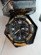 Zegarek G-Shock Ga-1000, 2x paski , żólty i czarny stan bdb, pudełko.