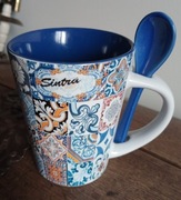 Kubek z łyżeczką SINTRA