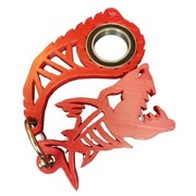 KEYSPINNER BRELOK DO KLUCZY + REKIN ZŁY CZERWONY ZESTAW TIKTOK KEY BRELOK