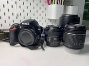 NIKON D3500 + 3 obiektywy + gratisy 