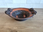 Gliniana ceramiczna misa, patera, Bledea Baia Mare, vintage