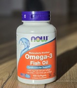Suplement diety Now foods Omega-3 1000 mg kapsułki 0,35 ml 100 szt.