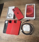 Smartfon Apple IPhon12 4GB/64GB 5G czerwony +6 innych przedmiotów
