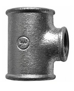 Trójnik redukcyjny ocynk 3/4x1/2"