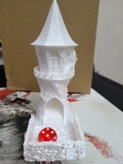 MINI dice tower wieża do kości 18cm x 6.5 cm