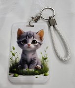 Identyfikator etui na kartę przepustka smycz pokrowiec holder