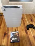 Konsola PlayStation 5 fat z napędem z grą stan idealny