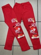 Cieple legginsy zimowe 5lat  ,świąteczne idealne na swieta 