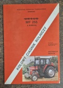 Ciągnik Ursus MF 255 podręcznik serwisowy