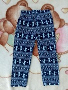 Spodnie legginsy Disney 98 Frozen Olaf Kraina Lodu Elza Elsa