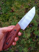 Nóż "Dziad Runiczny" Ręcznie Robiony Custom Knifemaking 