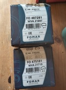 Klocki hamulcowe Fomar przód,tył Fo 487281 475181