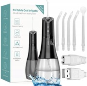 IRYGATOR DO ZĘBÓW BEZPRZEWODOWY DENTYSTYCZNY 5 TRYBÓW 400ML + 5 KOŃCÓWEK