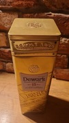 Metalowa puszka po whisky Dewar’s 15 Years Double Aged