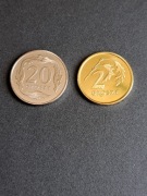 2 gr i 20gr 2026r Mennicze kpl.