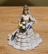 Papo panna młoda z bukietem figurka model 2010 r.