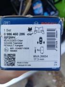 Klocki hamulcowe tylne Nissan Townstar Bosch 0 986 460 286