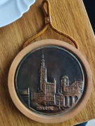 stara tabliczka pamiątkowa miedziana - Gdańsk