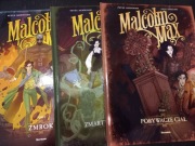 MALCOLM MAX 1-3; komplet; steampunk; wiktoriański horror i przygoda