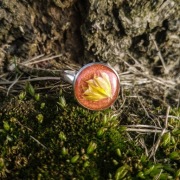 Pierścionek Złoty Kwiat Polany