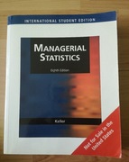 MANAGERIAL STATISTICS - GERALD KELLER
