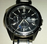 Zegarek męski Edifice Casio chronograf solar szafir nowy