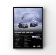 Pro8l3m Album „Ground Zero Mixtape” Plakat A3 42x30 cm