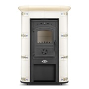 piec kaflowy WERONA zdobione kafle malowane 10kW 