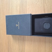 Portfel męski skórzany DONBOLSO RFID czarny slim