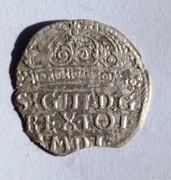 Grosz 1627, Zygmunt III Waza, kropki w dacie 1.6.27