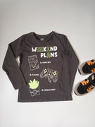 Chłopięca bluzka z długim rękawemi r 128 Cool Club