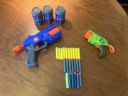 2 Pistolety Zuru X-Shot + strzałki + puszki do strzelania !!!