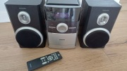 Wieża Philips MC147 z pilotem + głośniki CD kaseta radio