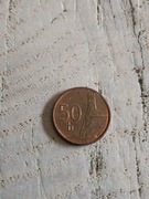 moneta 50 halerzy 1998 rok Słowacja