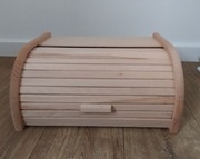 Chlebak surowy, pojemnik na chleb drewniany, nielakierowany 