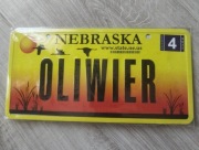 tablica USA z imieniem Oliwier