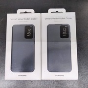 NOWE etui do Galaxy Samsung A35 Smart View Wallet oryginał szare/czarn