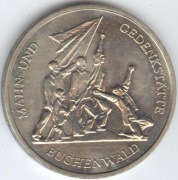BUCHENWALD - 10 MARK 1972 - stan menniczy !!!