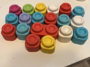 Clementoni Baby Miękkie Klocki dla Dzieci 46 szt.