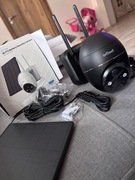 Kamera monitoringu ieGeek 2K PTZ - bezprzewodowa, z panelem solarnym