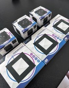 szklane gniazdko 3 sztuki komplet nowe