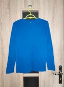 474. Niebieska bluzka na długi rękaw rozmiar 158/164